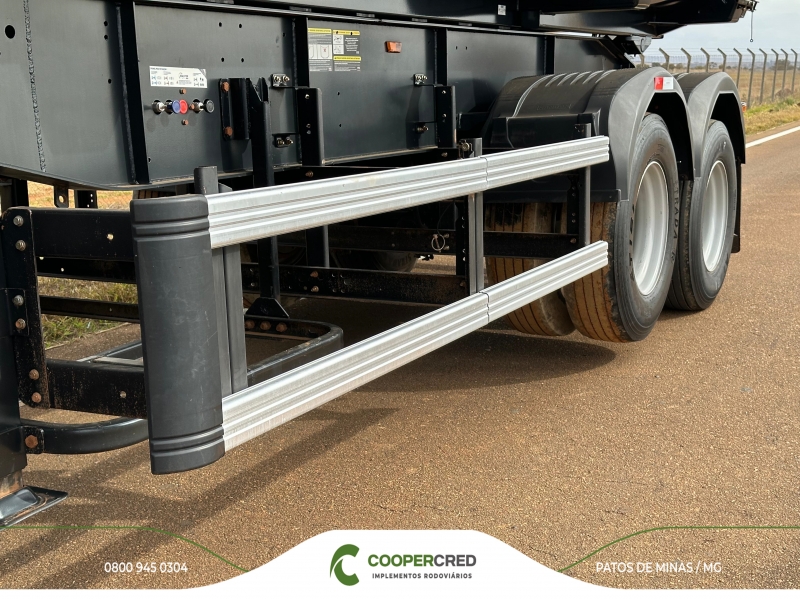 Rodocaçamba Randon 23/24 New R Com Pneus + LONA FÁCIL