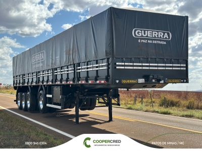 Graneleira 4º Eixo Guerra 2025 Compensado + Rodas de alumínio