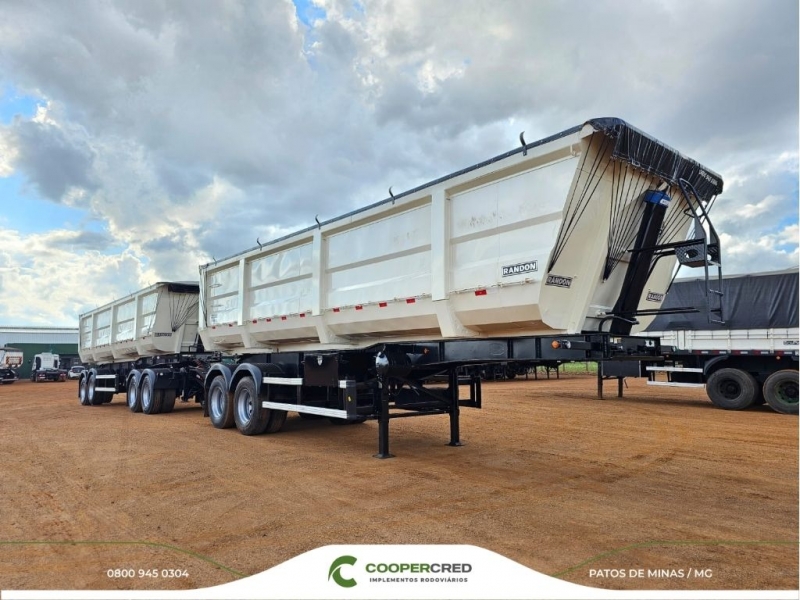 Rodocaçamba Randon 21/22 35m³ C/Pneus Usados