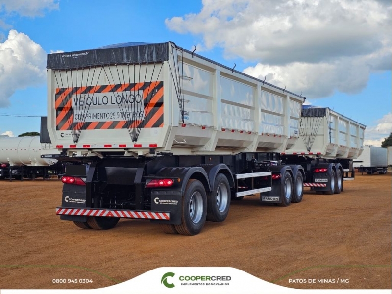 Rodocaçamba Randon 21/22 35m³ C/Pneus Usados