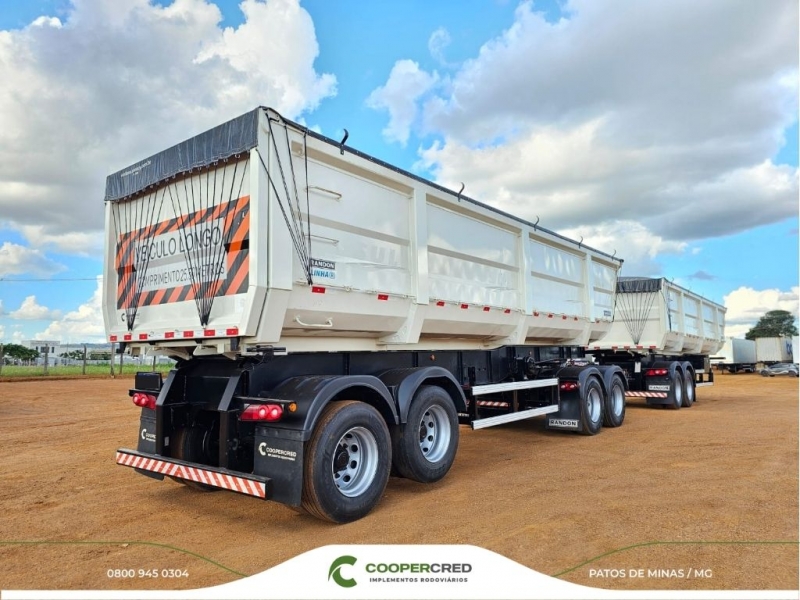 Rodocaçamba Randon 21/22 35m³ C/Pneus Usados