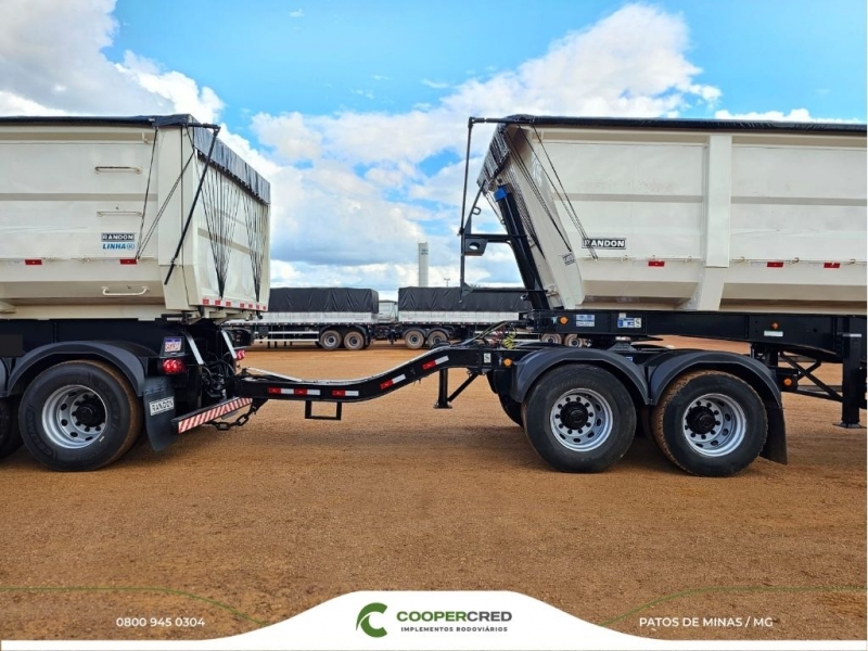 Rodocaçamba Randon 21/22 35m³ C/Pneus Usados