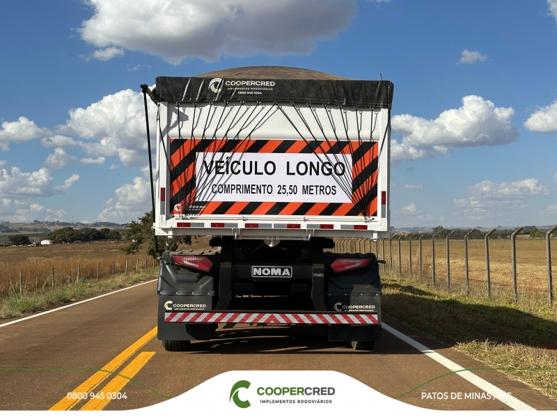 Rodocaçamba Basculante Noma 21/21 35m³ C/ Lona Fácil