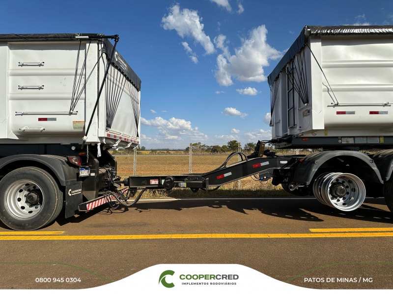 Rodocaçamba Basculante Noma 21/21 35m³ C/ Lona Fácil