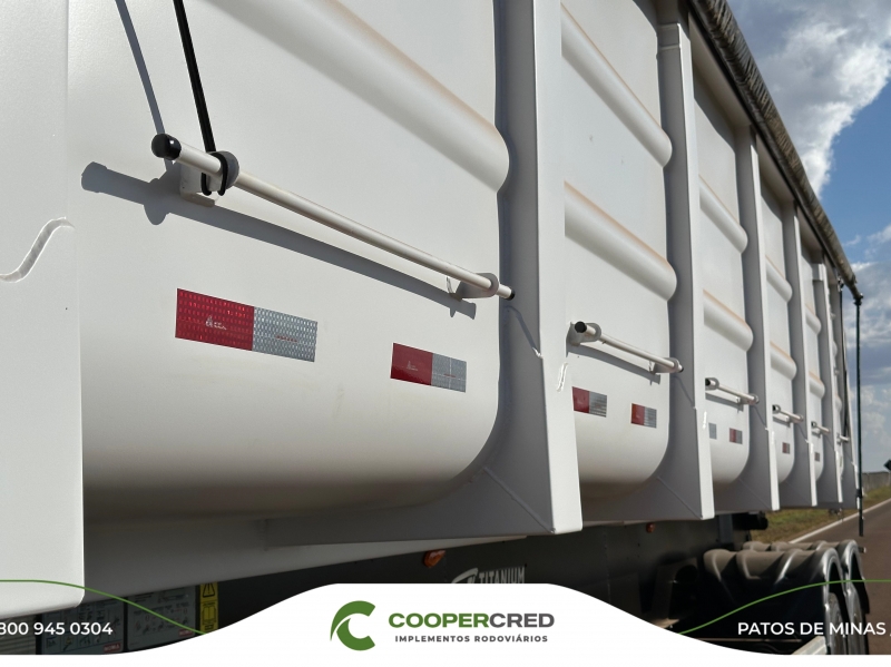 Rodocaçamba Basculante Noma 21/21 35m³ C/ Lona Fácil