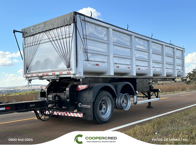 Rodocaçamba Basculante Noma 21/21 35m³ C/ Lona Fácil