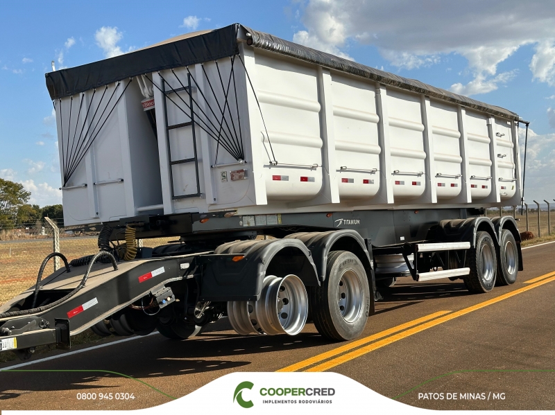 Rodocaçamba Basculante Noma 21/21 35m³ C/ Lona Fácil