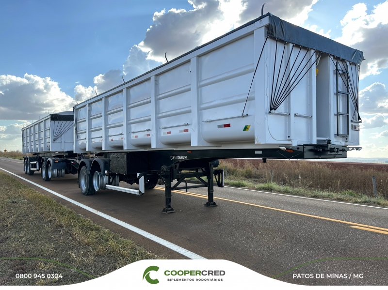 Rodocaçamba Basculante Noma 21/21 35m³ C/ Lona Fácil