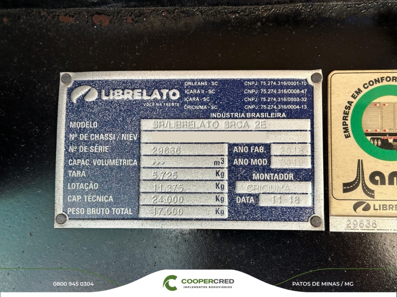 Rodotrem Graneleiro Librelato 2018/2019 Revisado