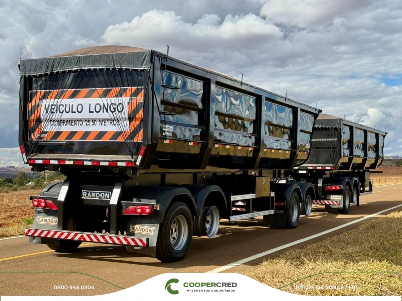 Rodocaçamba Randon 20/21 Revisado Lona Fácil Nova