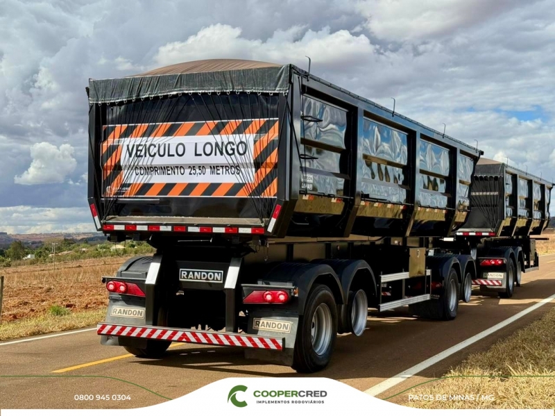 Rodocaçamba Randon 20/21 Revisado Lona Fácil Nova