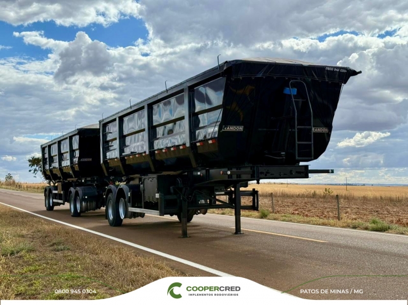 Rodocaçamba Randon 20/21 Revisado Lona Fácil Nova