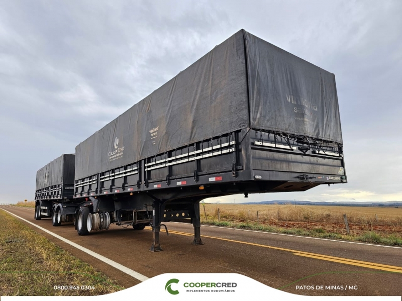Rodotrem Graneleiro Facchini 20/21 Assoalho Compensado