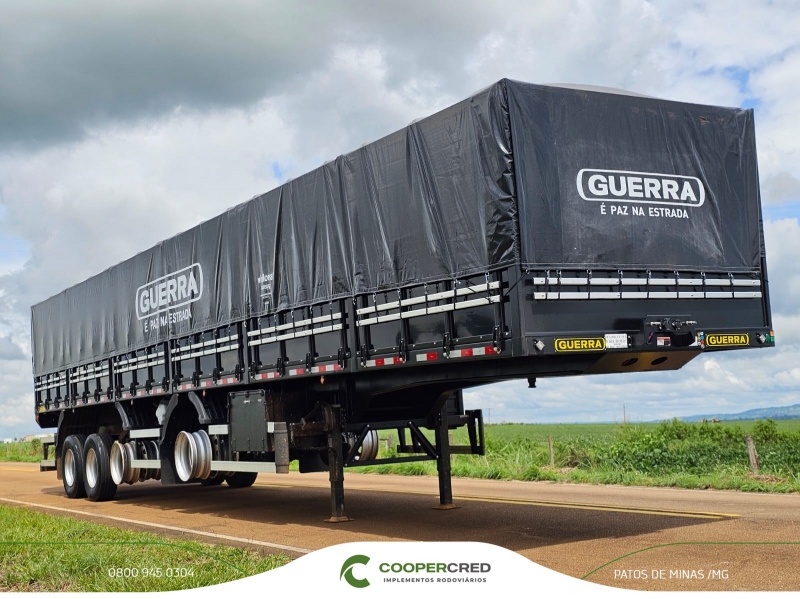 Graneleira 4º Eixo Guerra 13,50m 2025 Assoalho Compensado