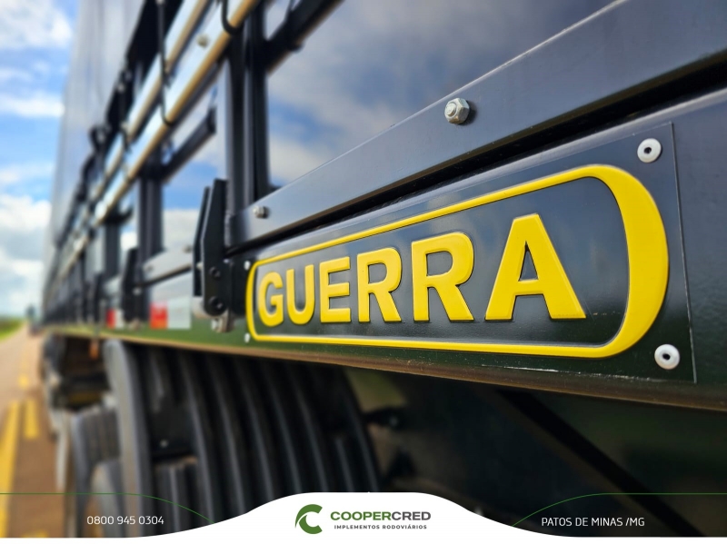 Graneleira 4º Eixo Guerra 13,50m 2025 Assoalho Compensado