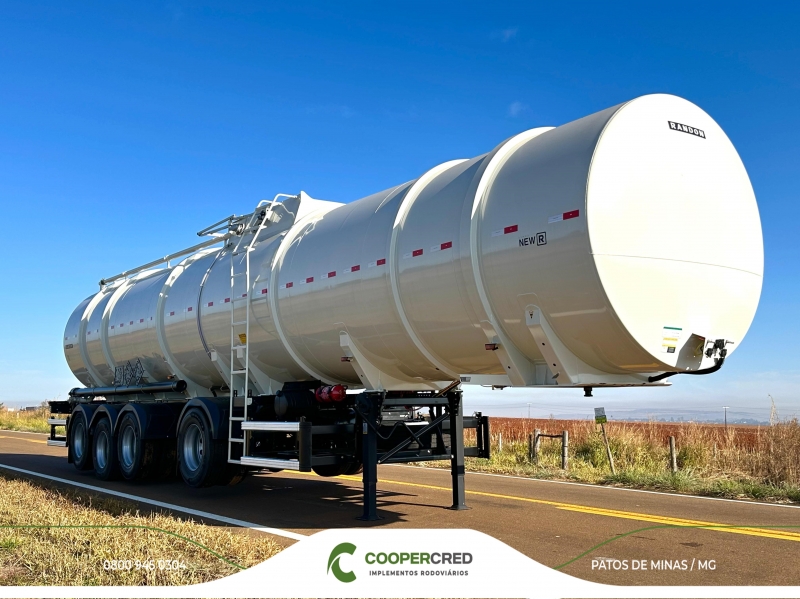 Tanque Randon 0KM 4E Pronta Entrega 50 Mil Litros C/Pneus
