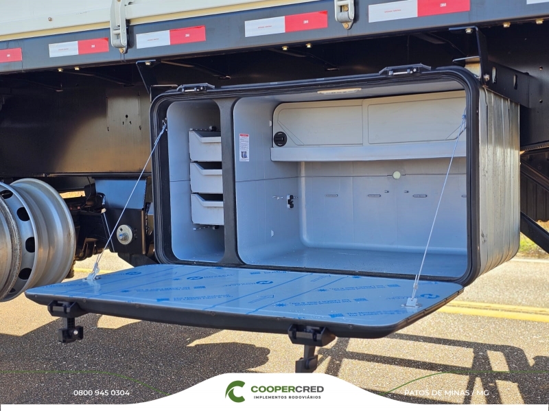 Graneleira 4º Eixo Randon 24/25 Assoalho de Chapa