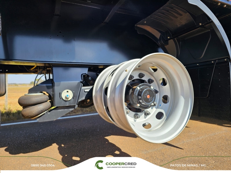 Graneleira 4º Eixo Randon 24/25 Assoalho de Chapa