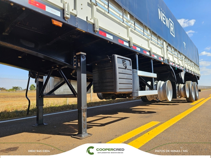 Graneleira 4º Eixo Randon 24/25 Assoalho de Chapa