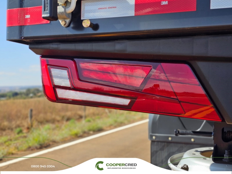 Graneleira 4º Eixo Randon 24/25 Assoalho de Chapa