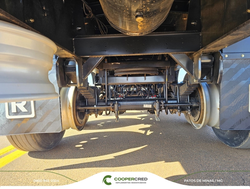 Graneleira 4º Eixo Randon 24/25 Assoalho de Chapa