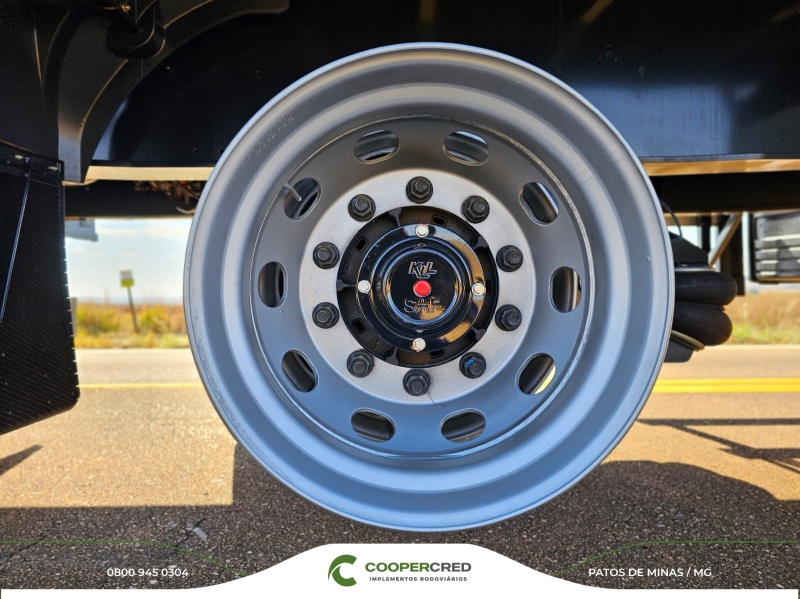 Graneleira 4º Eixo Randon 24/25 Assoalho de Chapa