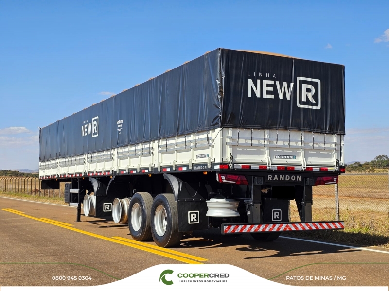 Graneleira 4º Eixo Randon 24/25 Assoalho de Chapa