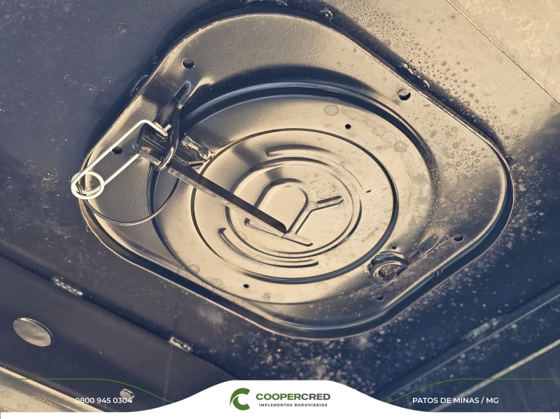 Graneleira 4º Eixo Randon 24/25 Assoalho de Chapa