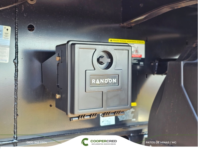 Graneleira 4º Eixo Randon 24/25 Assoalho de Chapa