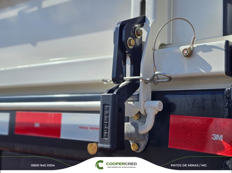 Graneleira 4º Eixo Randon 24/25 Assoalho de Chapa