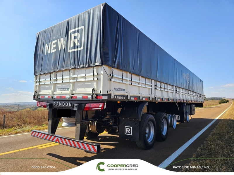 Graneleira 4º Eixo Randon 24/25 Assoalho de Chapa