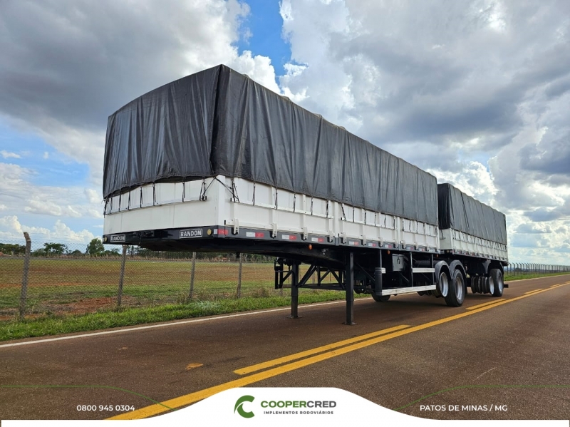 Bitrem Graneleiro Randon 13/14 Revisado 7,10m x 1,80m