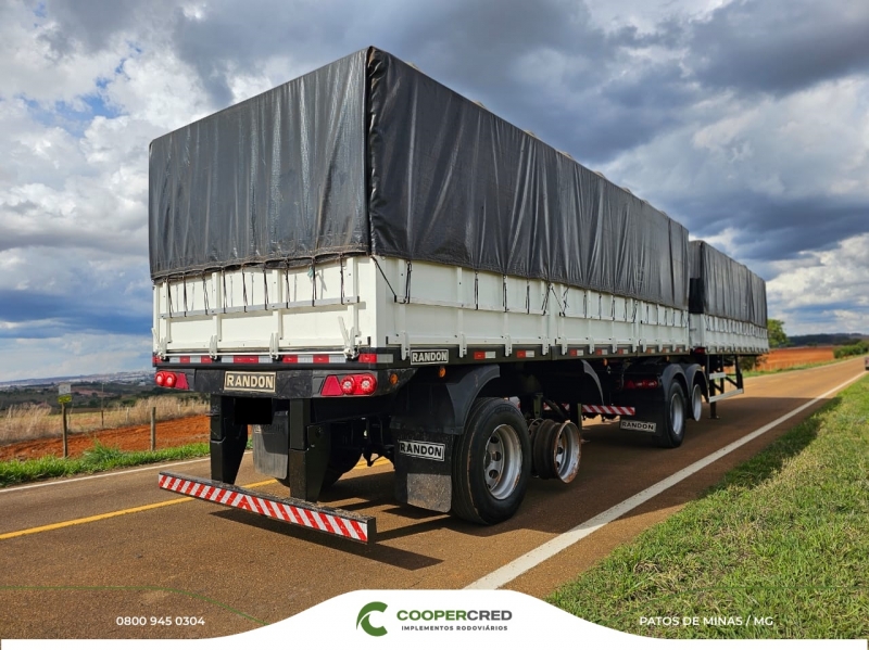 Bitrem Graneleiro Randon 13/14 Revisado 7,10m x 1,80m