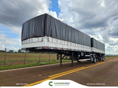 Bitrem Graneleiro Randon 13/14 Revisado 7,10m x 1,80m