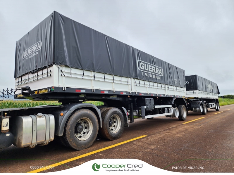 Rodotrem Graneleiro Guerra 24/24 0Km Preto