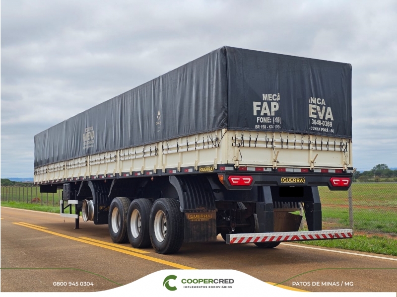 Graneleira 4º Eixo Guerra Seminova 2022 14,00m x 1,80m