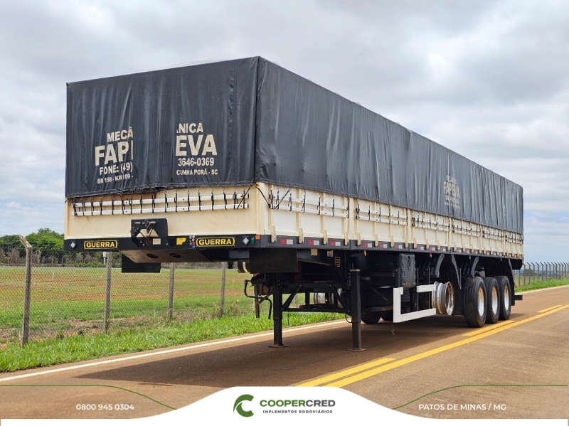 Graneleira 4º Eixo Guerra Seminova 2022 14,00m x 1,80m