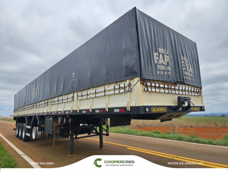 Graneleira 4º Eixo Guerra Seminova 2022 14,00m x 1,80m