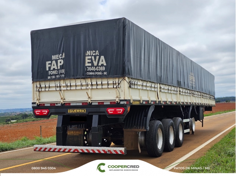 Graneleira 4º Eixo Guerra Seminova 2022 14,00m x 1,80m