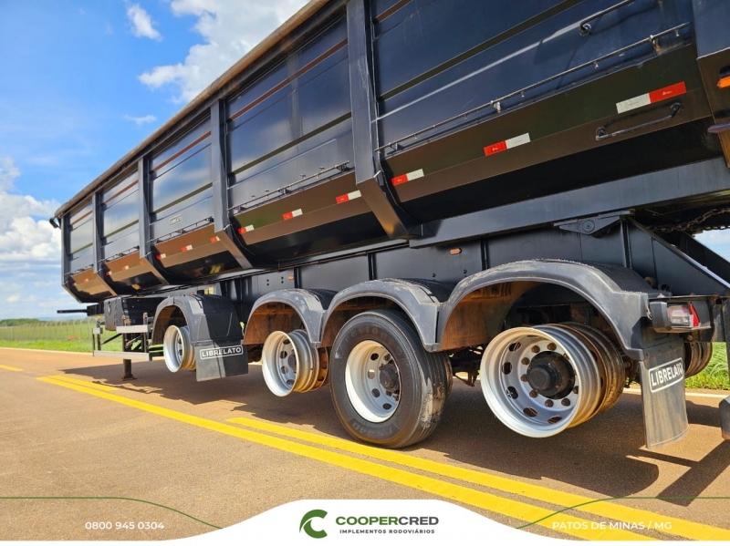 Basculante 4º Eixo Librelato 55³m 2023/2023 Pronta Entrega