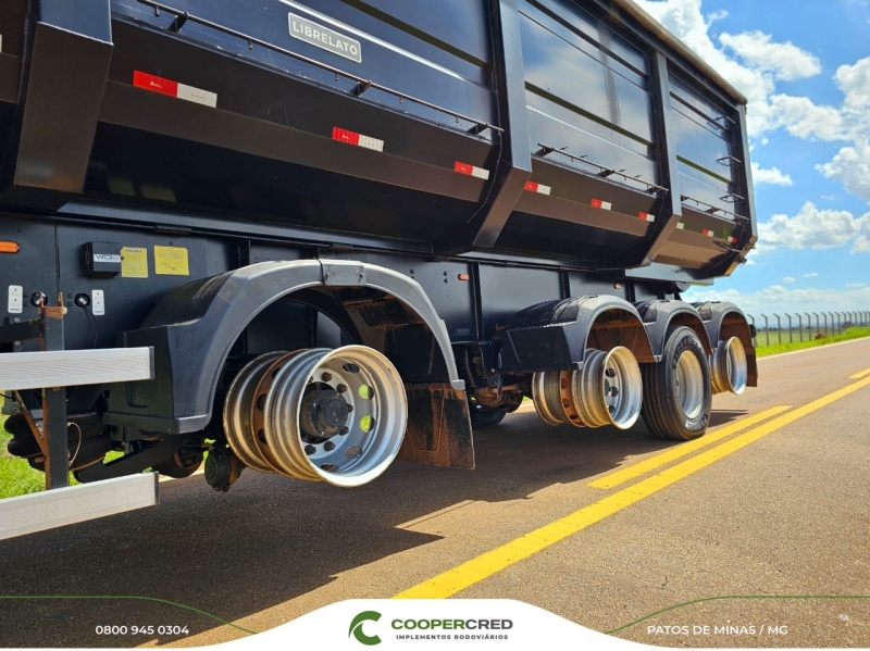 Basculante 4º Eixo Librelato 55³m 2023/2023 Pronta Entrega