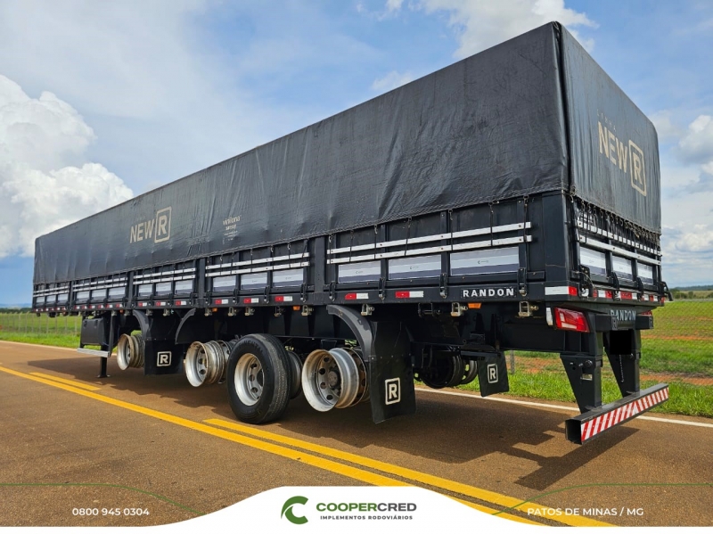 Graneleira 4° Eixos Randon 2022/2023 13,5m x 1,80m