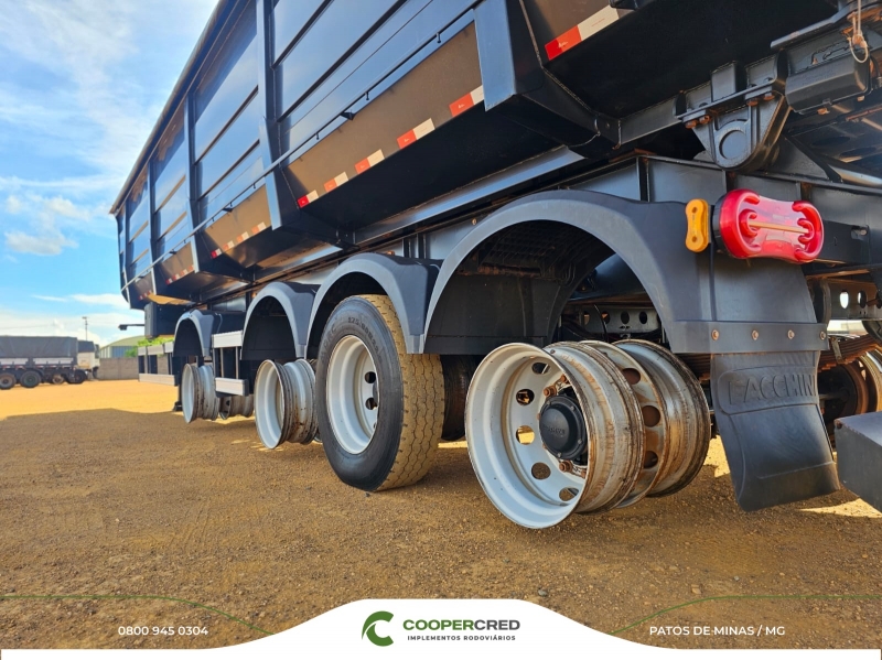 Basculante 4º Eixo Facchini 2024 Revisada 55m³ Lona Fácil