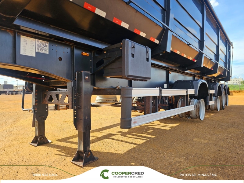 Basculante 4º Eixo Facchini 2024 Revisada 55m³ Lona Fácil