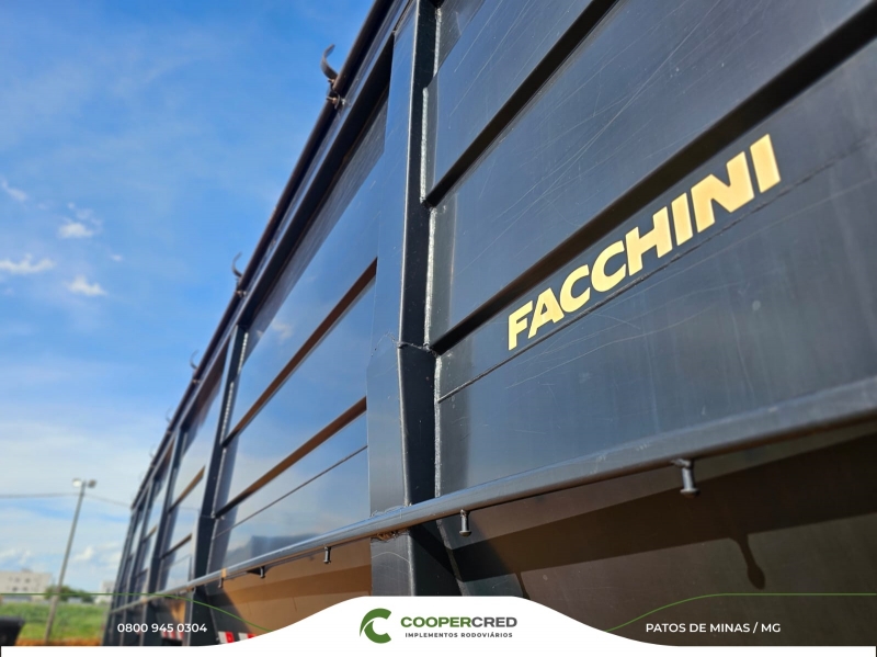 Basculante 4º Eixo Facchini 2024 Revisada 55m³ Lona Fácil