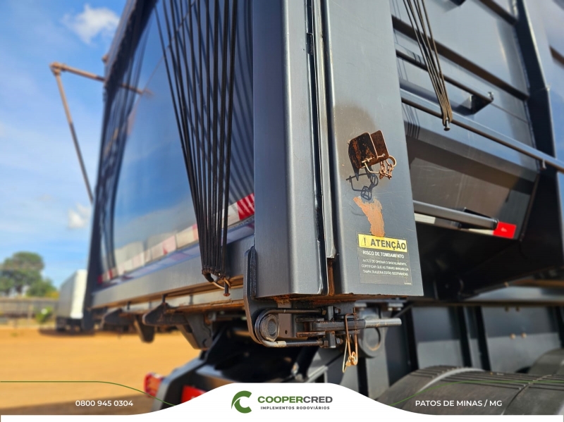 Basculante 4º Eixo Facchini 2024 Revisada 55m³ Lona Fácil