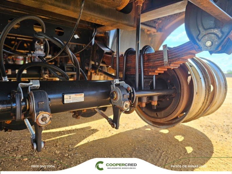 Basculante 4º Eixo Facchini 2024 Revisada 55m³ Lona Fácil