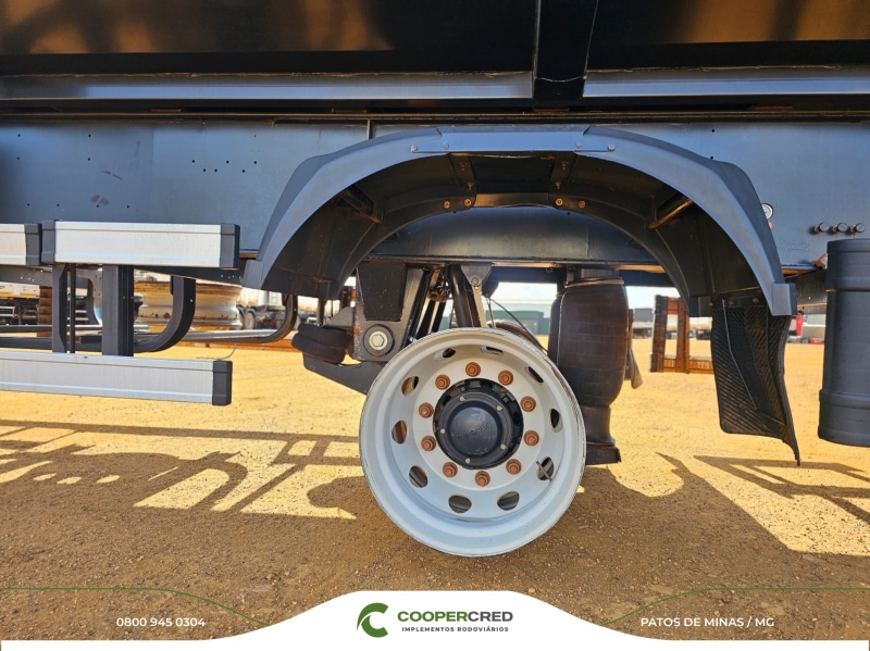 Basculante 4º Eixo Facchini 2024 Revisada 55m³ Lona Fácil