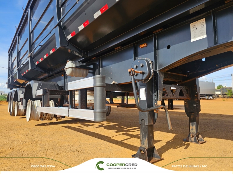 Basculante 4º Eixo Facchini 2024 Revisada 55m³ Lona Fácil