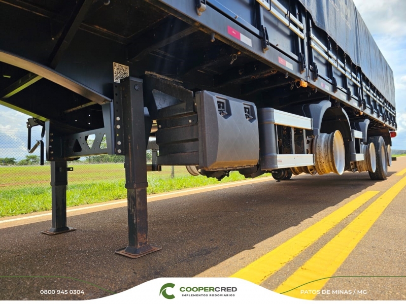 Graneleira 4º Eixo 23/24 13,50m x 1,80m Assoalho de Chapa